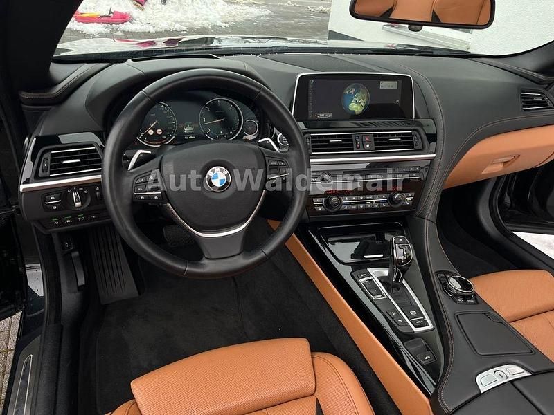 Gebraucht BMW 640 Cabriolet 313 PS (230 kW) 2016 Saphirschwarz Cabrio