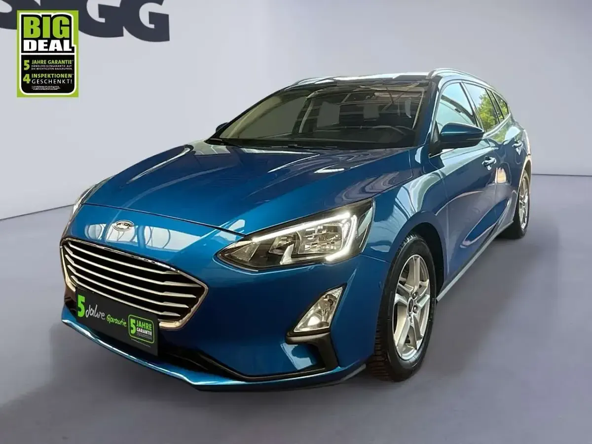 Gebraucht Ford Focus Cool & Connect 120 PS (88 kW) 2020 Dynamicblau metallic Kombi