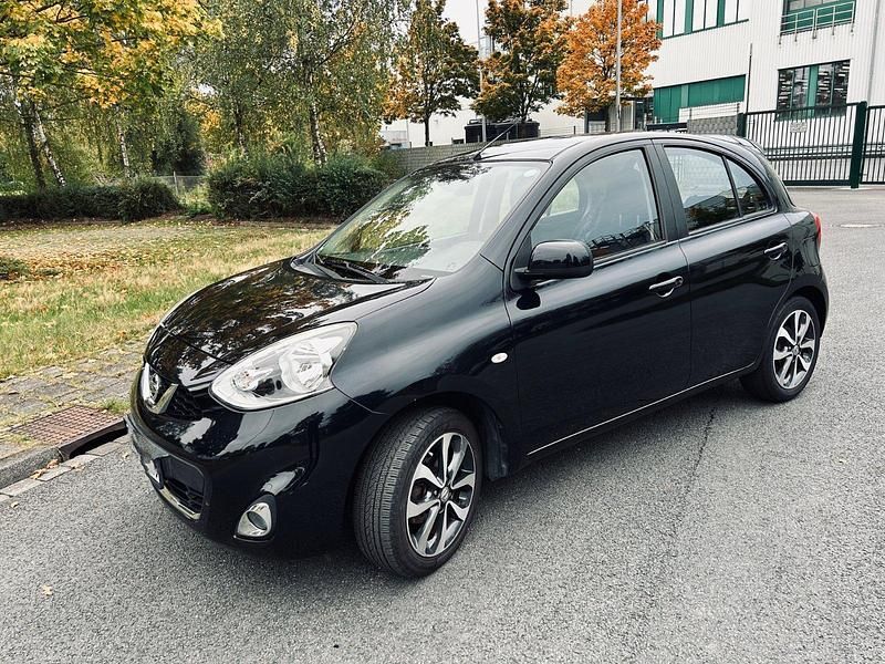 Schwarz Gebraucht 2015 Nissan Micra Style Edition Kleinwagen | 4.999 € (Fairer Preis) - Bild 1/4