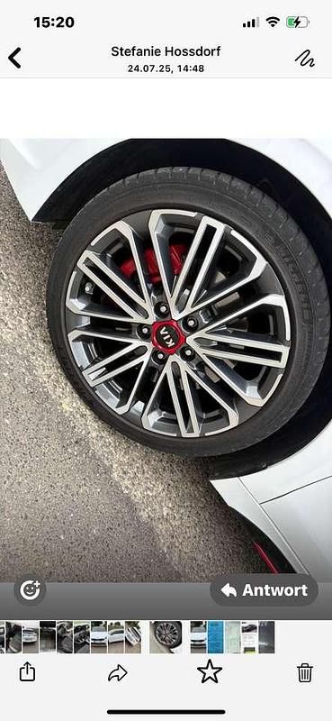 Gebraucht Kia ProCeed GT 204 PS (150 kW) 2021 Weiß Kleinwagen