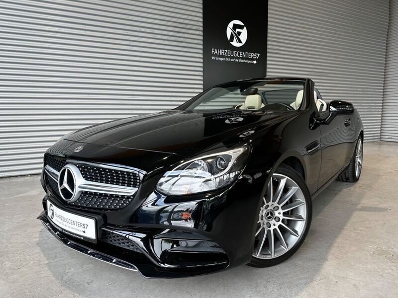 Black (040u) Gebraucht 2018 Mercedes SLC300 Cabrio | 28.950 € (Etwas zu teuer) - Bild 1/4