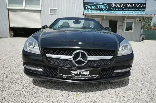 Gebraucht Mercedes SLK250 204 PS (150 kW) 2012 Schwarz Cabrio