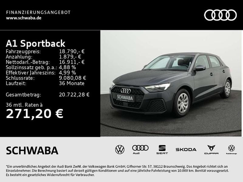 Manhattangrau metallic Gebraucht 2022 Audi A1 Limousine | 18.790 € (Guter Preis) - Bild 1/4
