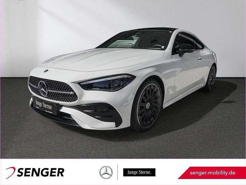 Unilack polarweiß Gebraucht 2024 Mercedes CLE200 AMG Coupé | 49.370 € (Fairer Preis) - Bild 1/4