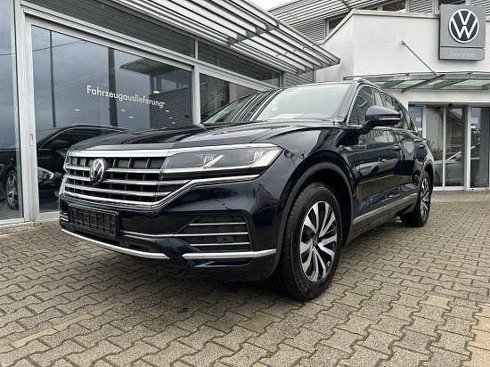 Moonlight blue perleffekt Gebraucht 2021 VW Touareg SUV | 40.980 € (Superpreis) - Bild 1/4