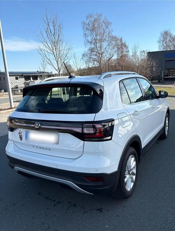 Gebraucht VW T-Cross Style 110 PS (80 kW) 2022 Weiß SUV