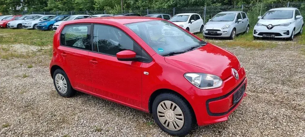 Gebraucht VW up! move up! 60 PS (44 kW) 2013 Rot Kleinwagen