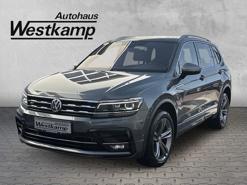 Platinum grey metallic Gebraucht 2021 VW Tiguan Allspace Highline SUV | 31.860 € (Fairer Preis) - Bild 1/4