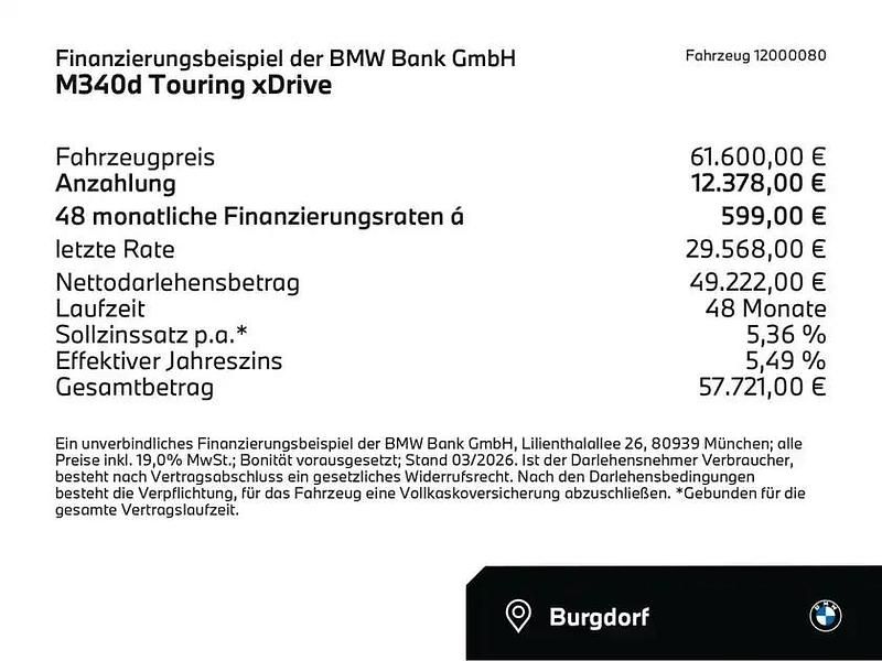 Gebraucht BMW M340 Performance 340 PS (250 kW) 2025 Grau Limousine