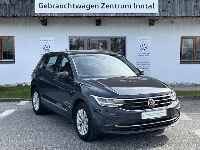 Gebraucht VW Tiguan 122 PS (89 kW) 2021 Grau SUV