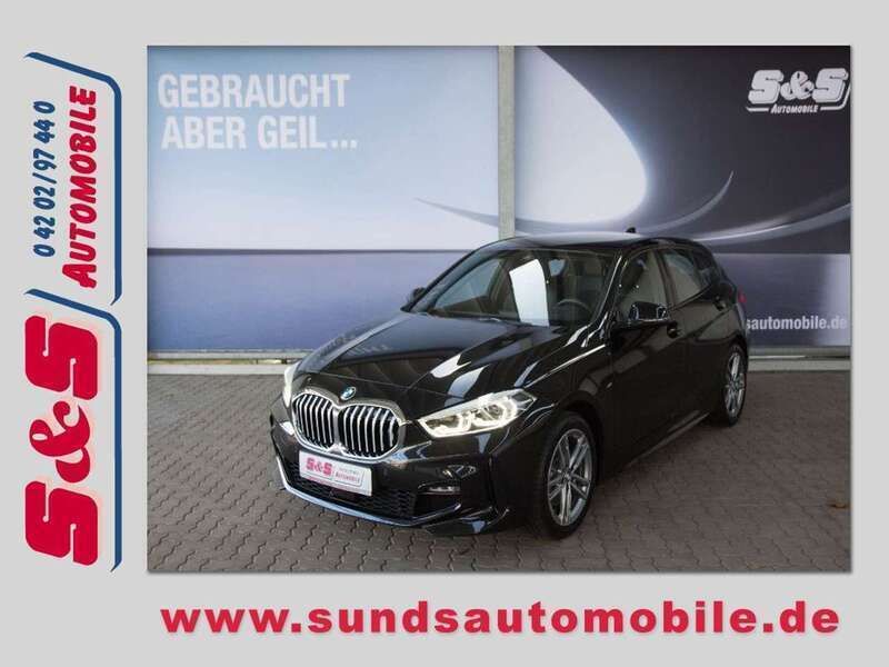 Schwarz Gebraucht 2024 BMW 118 M Sport Kleinwagen | 27.490 € (Guter Preis) - Bild 1/4