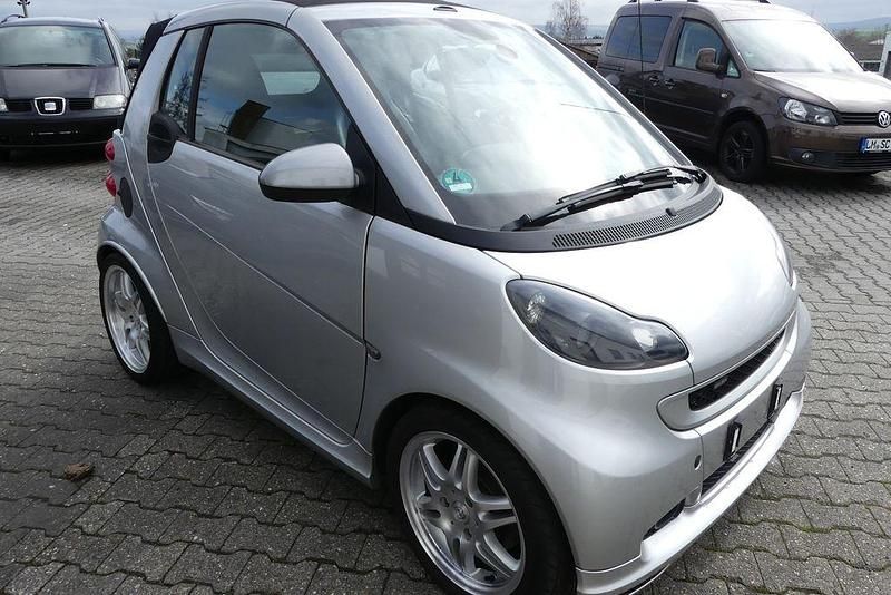 Gebraucht Smart ForTwo Cabrio Brabus 98 PS (72 kW) 2009 Silber Cabrio