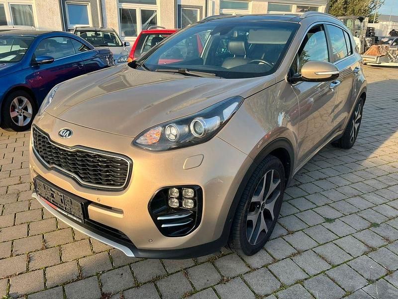 Silber Gebraucht 2017 Kia Sportage GT-Line SUV | 18.000 € (Fairer Preis) - Bild 1/4