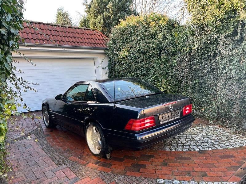 Gebraucht Mercedes SL320 Edition 224 PS (164 kW) 2001 Schwarz Cabrio