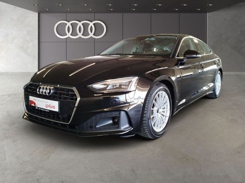 Brillantschwarz Gebraucht 2022 Audi A5 Sportback Limousine | 29.450 € (Superpreis) - Bild 1/3