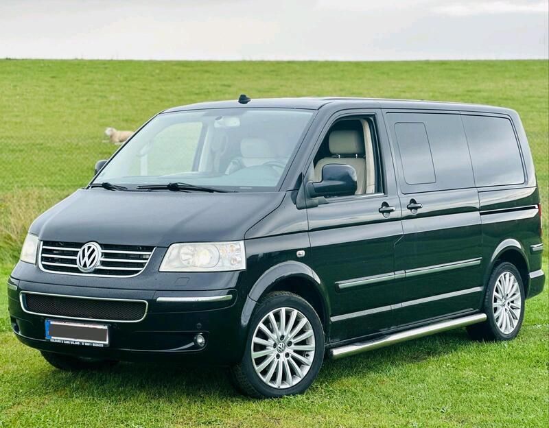 Schwarz Gebraucht 2008 VW T5 Highline Van | 11.590 € (Fairer Preis) - Bild 1/4