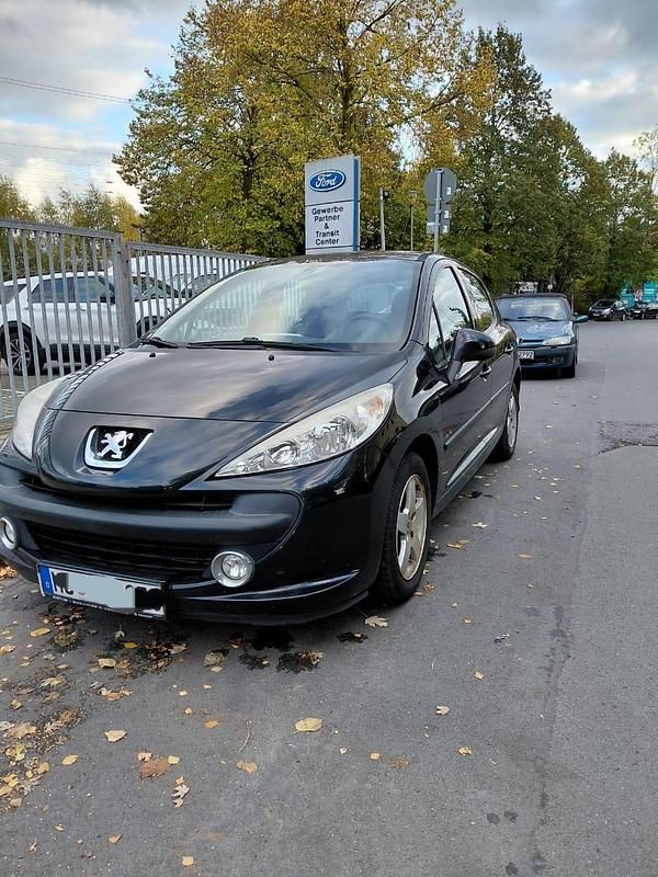 Schwarz Gebraucht 2009 Peugeot 207 Urban Move Kleinwagen | 999 € (Superpreis) - Bild 1/4
