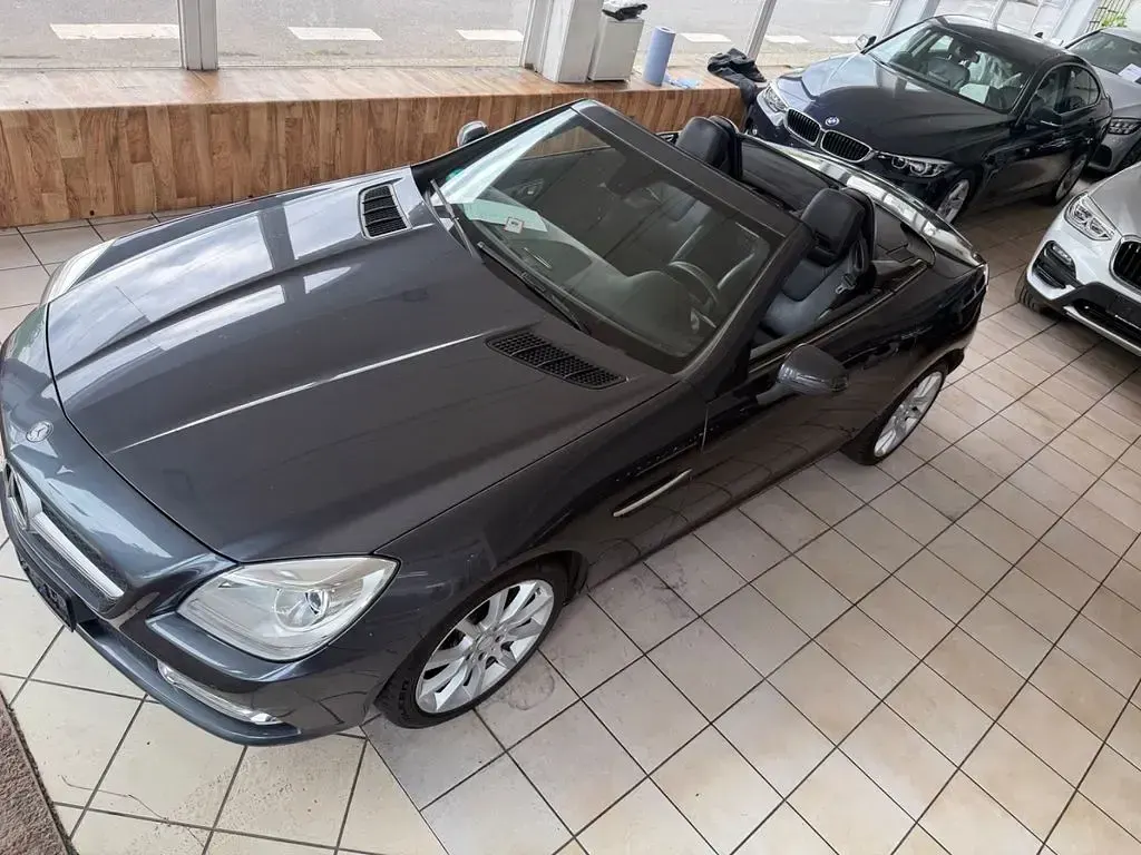 Gebraucht Mercedes SLK250 204 PS (150 kW) 2015 Grau Cabrio