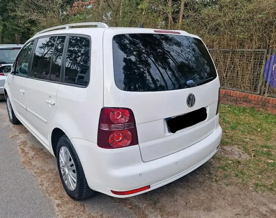 Gebraucht VW Touran Highline 140 PS (102 kW) 2009 Weiß Van / Kleinbus