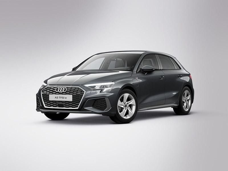 Daytonagrau perleffekt Gebraucht 2022 Audi A3 Sportback e-tron S-Line Limousine | 25.400 € (Superpreis) - Bild 1/4