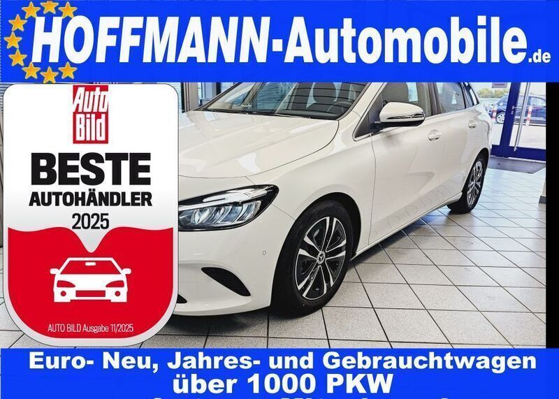 Weißmet. (metallic) Gebraucht 2023 Mercedes B200 Progressive Van / Kleinbus | 29.800 € (Guter Preis) - Bild 1/4