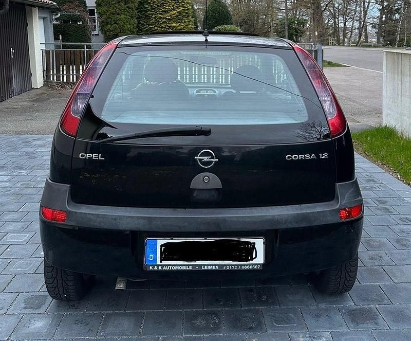 Gebraucht Opel Corsa 75 PS (55 kW) 2001 Schwarz Kleinwagen