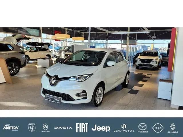 Weiß quartz white Gebraucht 2020 Renault Zoe Experience Kleinwagen | 11.990 € (Fairer Preis) - Bild 1/4