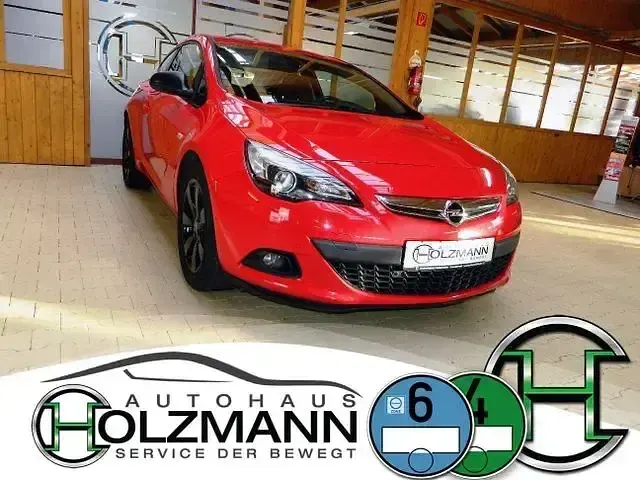 Gebraucht Opel Astra GTC Design Edition 120 PS (88 kW) 2013 Rot Coupé
