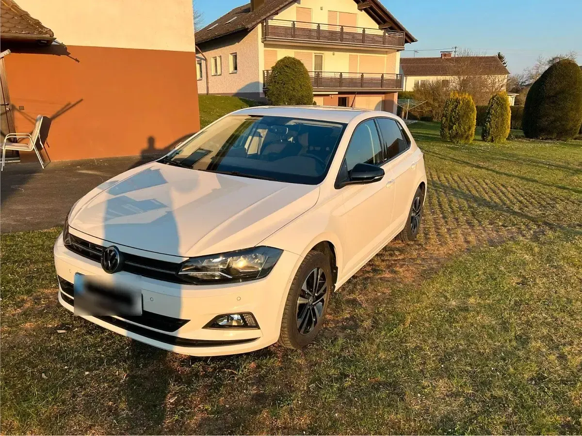 Gebraucht VW Polo IQ Drive 116 PS (85 kW) 2020 Weiß Kleinwagen