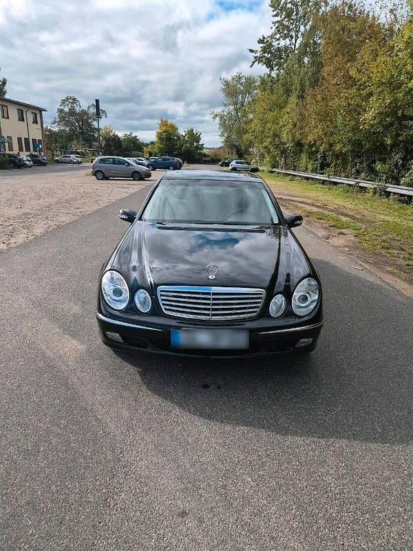 Brugt Mercedes E500 306 HK (225 kW) 2004 Sort Sedan