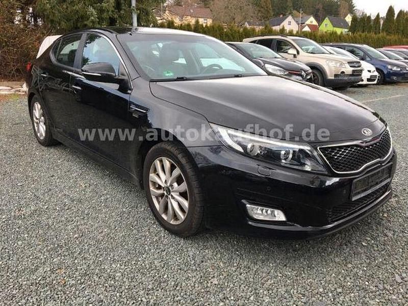 Gebraucht Kia Optima Edition 7 165 PS (121 kW) 2014 Schwarz Limousine
