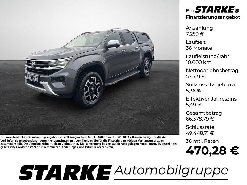 Neu VW Amarok Style 241 PS (177 kW) 2025 Grau (dark grey metallic) Pickup