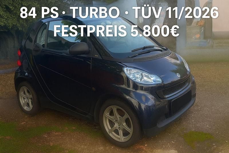 Schwarz Gebraucht 2010 Smart ForTwo Coupé Passion Coupé | 5.800 € - Bild 1/1
