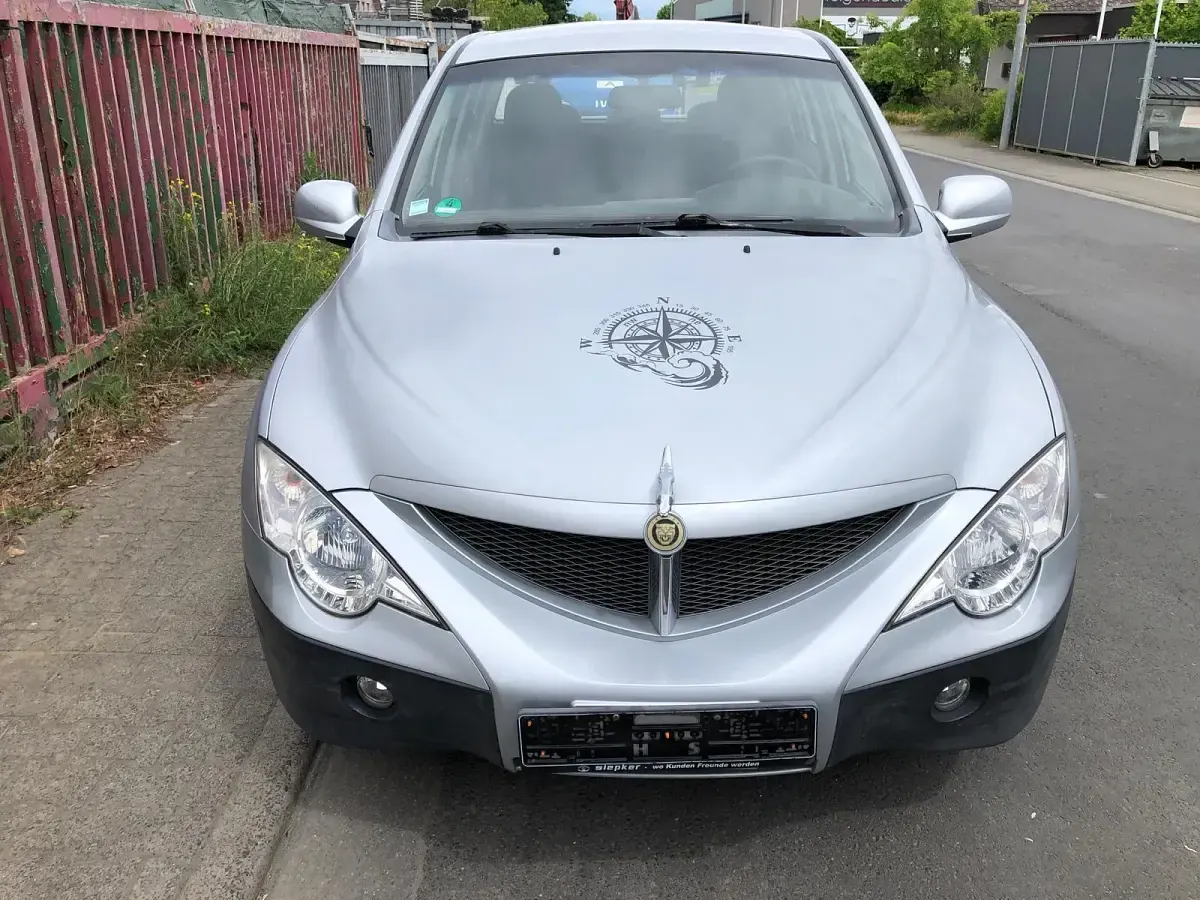 Gebraucht SsangYong Actyon 141 PS (103 kW) 2011 Silber Pickup