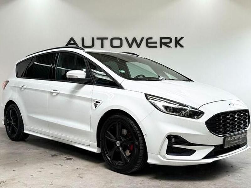 Weiß Gebraucht 2019 Ford S-MAX ST-Line Van / Kleinbus | 20.999 € (Fairer Preis) - Bild 1/4
