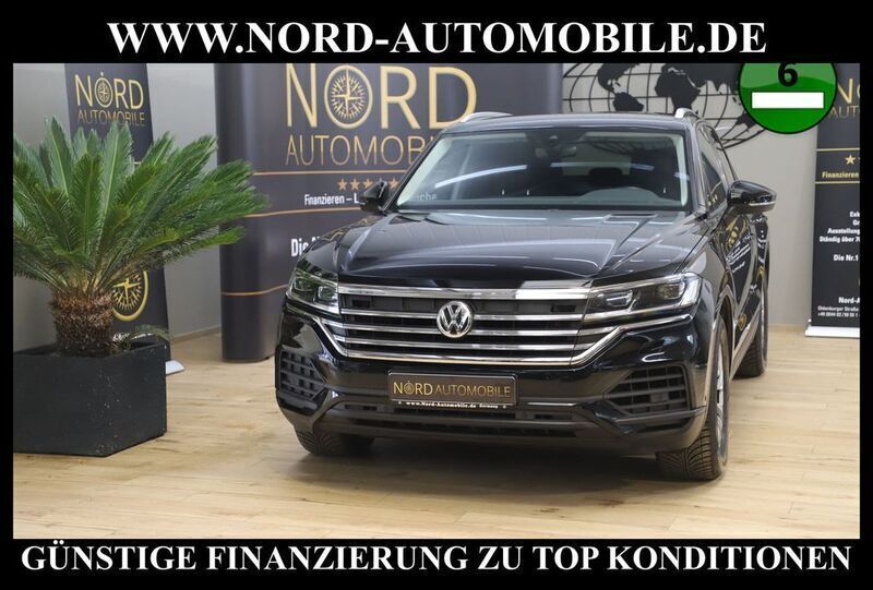 Schwarz Gebraucht 2019 VW Touareg Basis SUV | 33.700 € (Guter Preis) - Bild 1/3