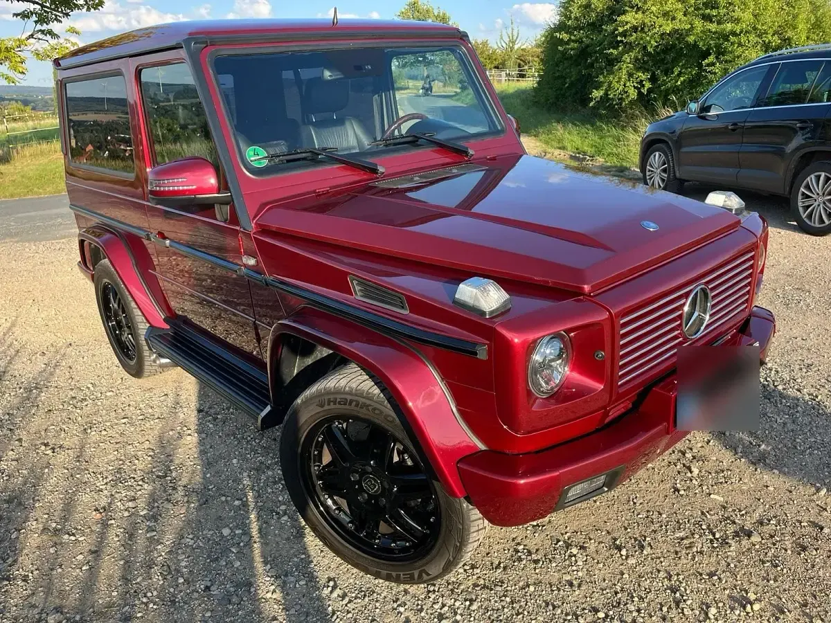 Gebraucht Mercedes G500 Exclusive 296 PS (217 kW) 2001 Rot SUV