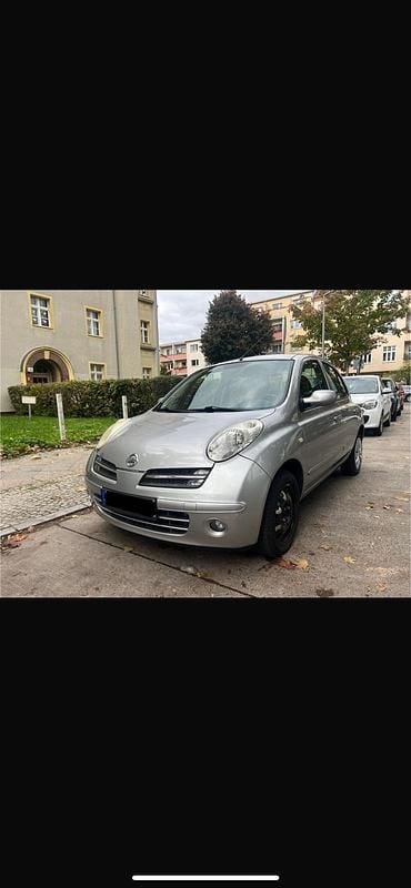 Silber Gebraucht 2006 Nissan Micra Kleinwagen | 1.990 € (Superpreis) - Bild 1/4