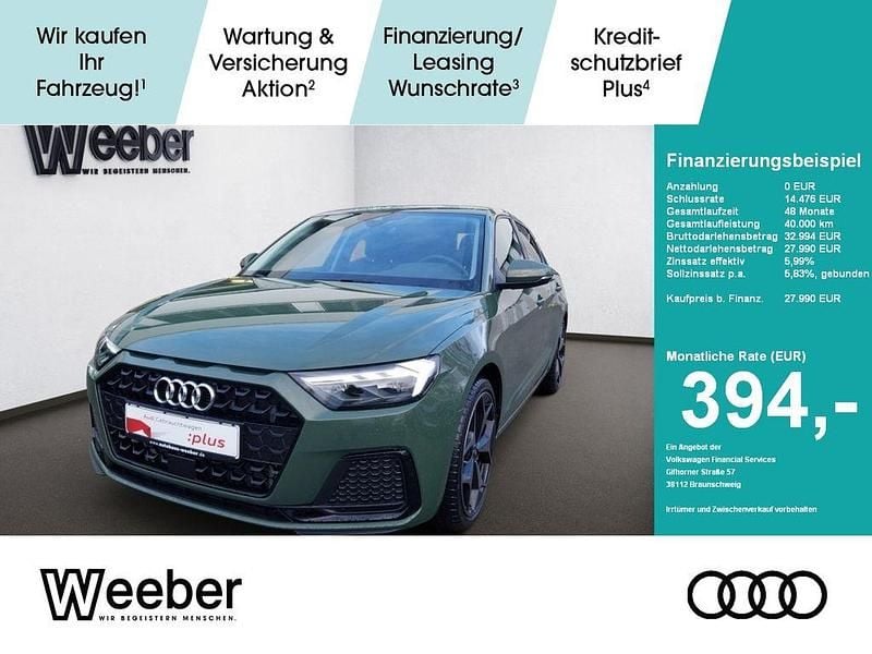 Gebraucht Audi A1 Sportback Advanced Plus 116 PS (85 kW) 2025 Grün Kleinwagen