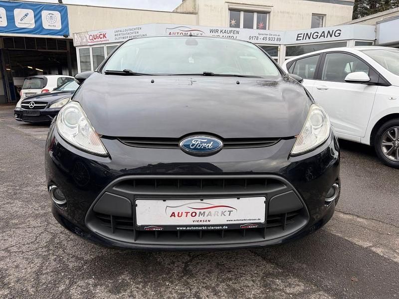Gebraucht Ford Fiesta Titanium 97 PS (71 kW) 2009 Schwarz Kleinwagen