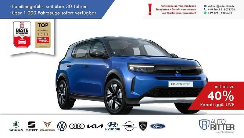 Blau Neu 2025 Opel Frontera SUV | 27.490 € (Fairer Preis) - Bild 1/4