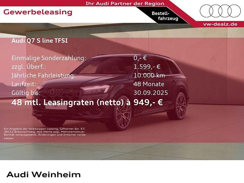 Schwarz Neu 2025 Audi Q7 Business SUV | 93.900 € (Fairer Preis) - Bild 1/3
