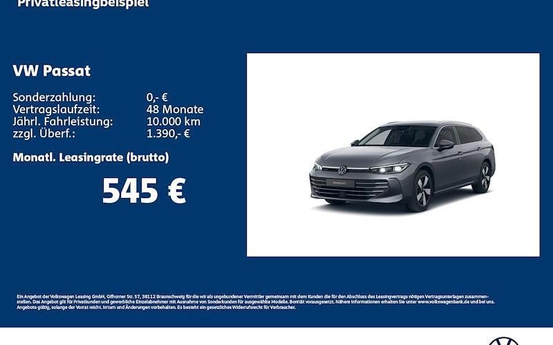 Neu VW Passat Business 150 PS (110 kW) 2026 Grau Kombi