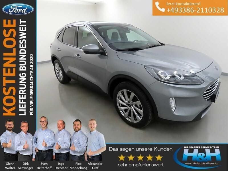 Solarsilber metallic Gebraucht 2023 Ford Kuga Titanium X SUV | 28.440 € (Guter Preis) - Bild 1/4