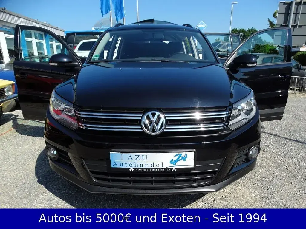 Gebraucht VW Tiguan 122 PS (89 kW) 2013 Schwarz SUV