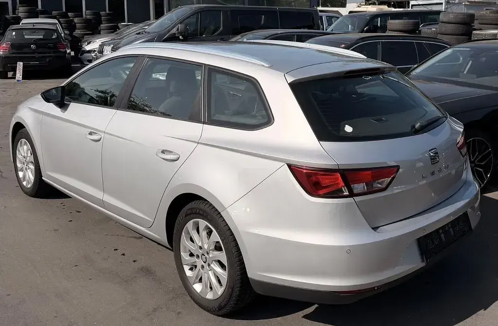 Gebraucht Seat Leon ST Style 110 PS (80 kW) 2016 Silber Kombi