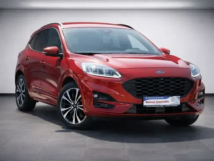 Gebraucht Ford Kuga ST-Line X 225 PS (165 kW) 2021 Lucidrot metallic (metallic) SUV