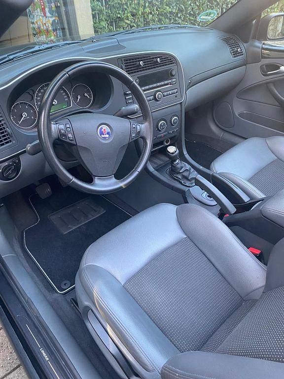 Gebraucht Saab 9-3 Cabriolet Linear 150 PS (110 kW) 2007 Schwarz Cabrio