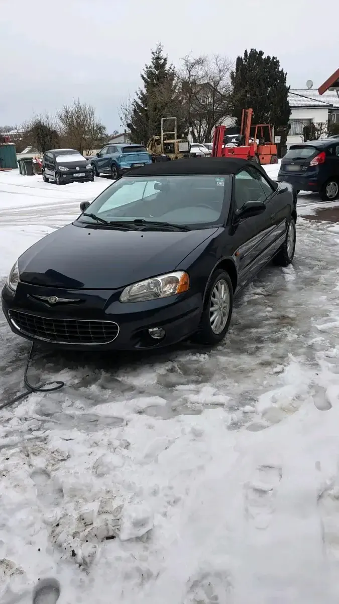 Begagnad Chrysler Sebring Cabriolet 200 HK (147 kW) 2002 Svart Cab