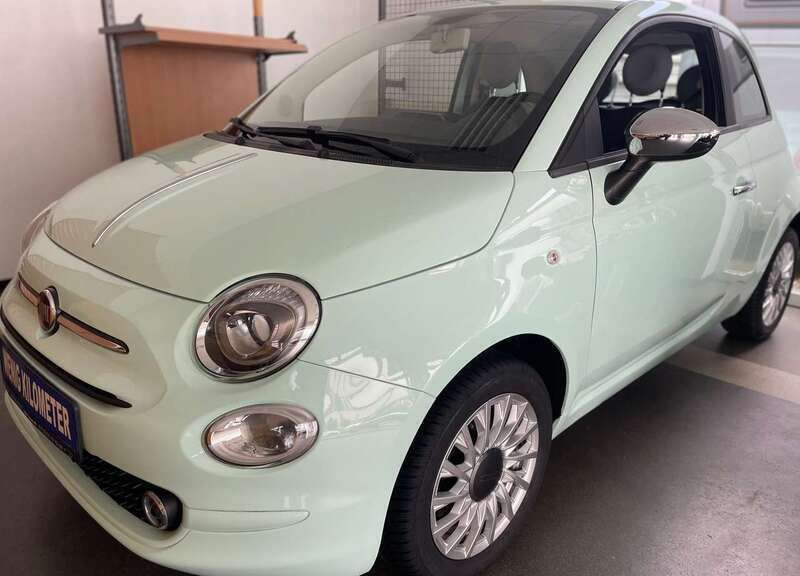 Babyblau Gebraucht 2016 Fiat 500 Pop Star Kleinwagen | 8.890 € (Fairer Preis) - Bild 1/4